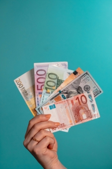 Geld, euro, uitsluitingsclausule